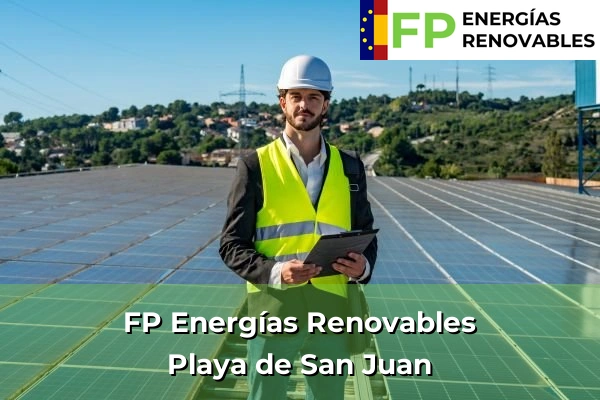 FP Energías Renovables en Playa de San Juan