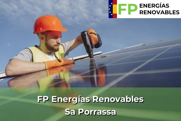 FP Energías Renovables en Sa Porrassa