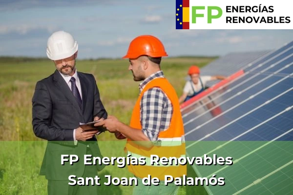 FP Energías Renovables en Sant Joan de Palamós