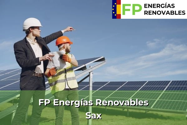 FP Energías Renovables en Sax